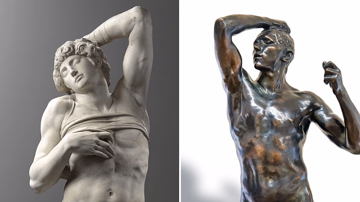 Video. ‘Living Bodies’: Major Louvre exhibition unites Michelangelo and Rodin