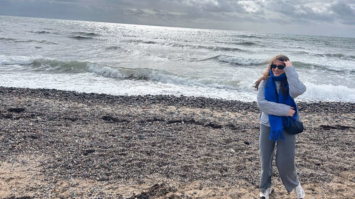 I visited beautiful seaside town with great pub and amazing coastal views