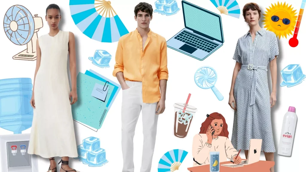No sweat: How to look cool and ready for the office during May heatwave