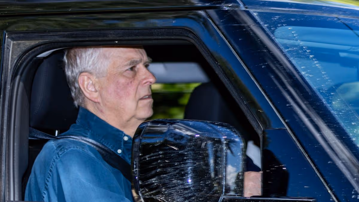 Shamed Andrew spotted with lingering mystery bruise as he stays away from King’s birthday