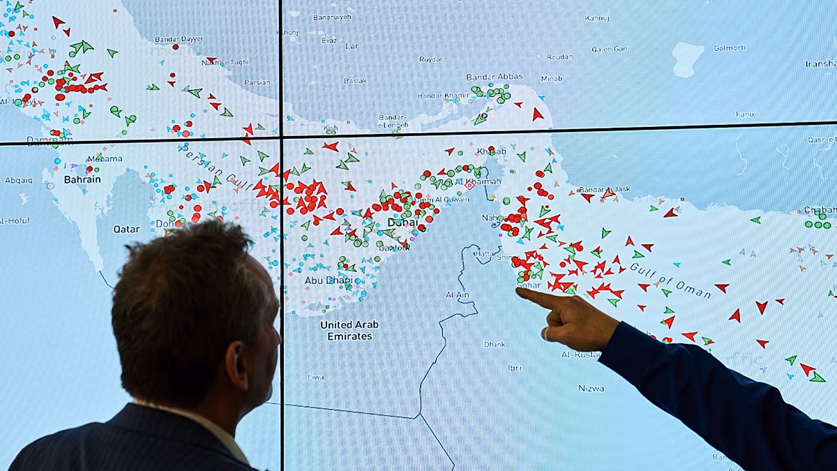 Ships start to trickle through Strait of Hormuz, but who will run it still in doubt