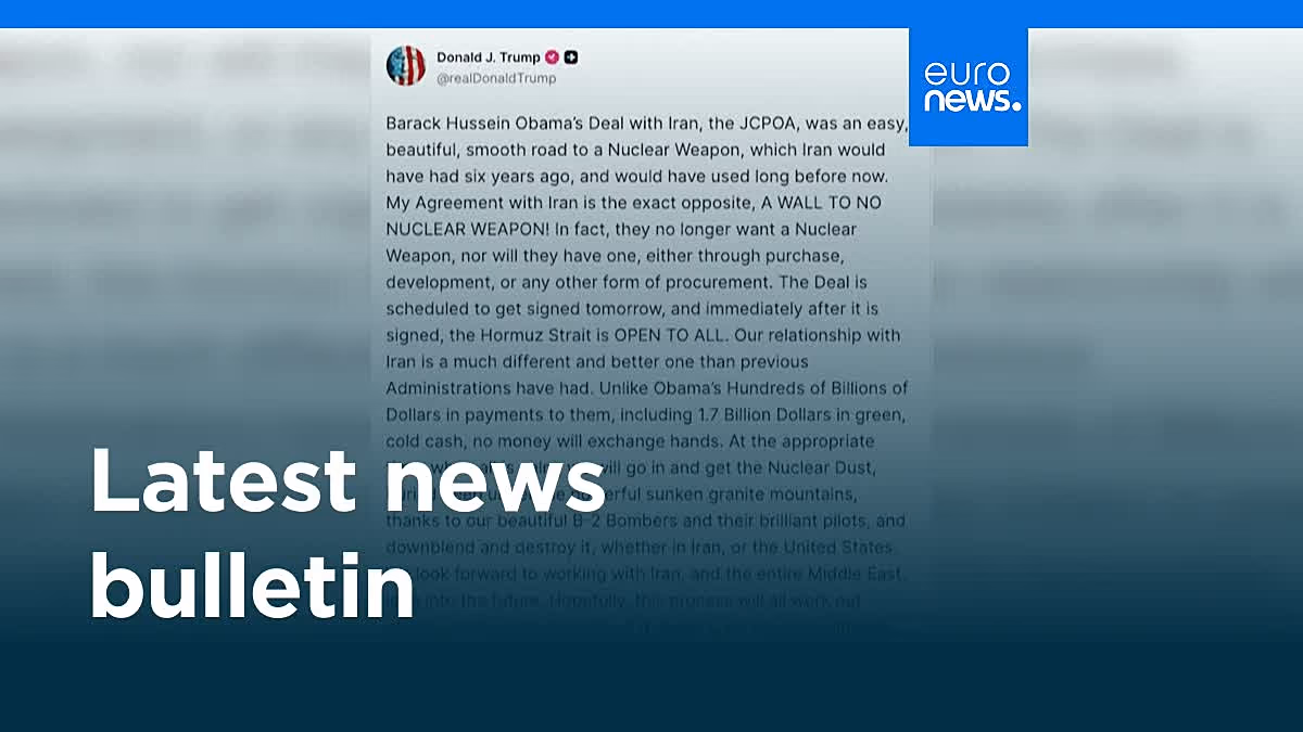 Video. Latest news bulletin | June 14th, 2026 – Midday